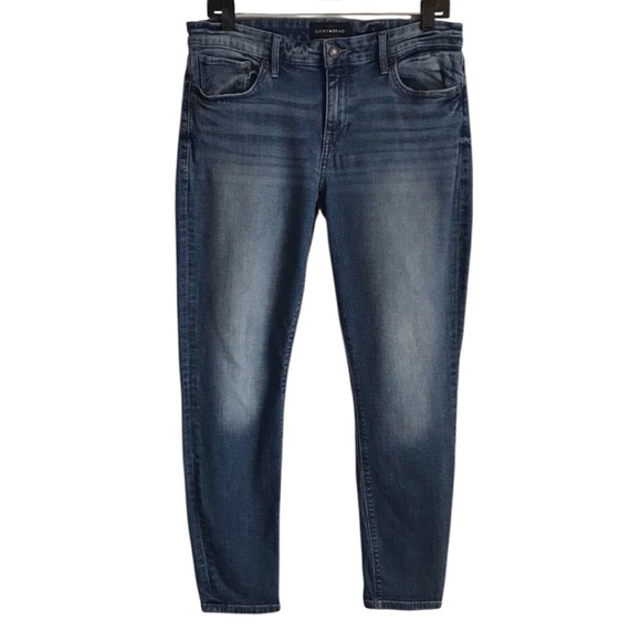 Lucky Brand 🍀 Women’s Stella Skinny Style Med Blue Denim Jeans size 12/31 in EUC - Picture 1 of 15